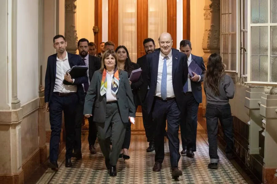 Patricia Bullrich y Federico Sturzenegger